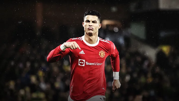 Hình nền Ronaldo khi khoác áo MU