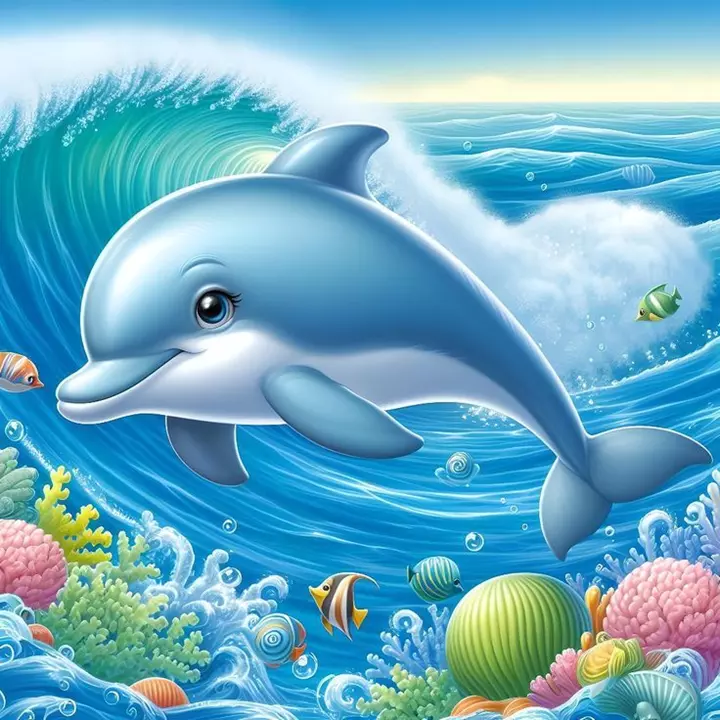 Miễn Phí +99 Bức Hình Cá Heo Đẹp & Cute Làm Ảnh Đại Diện, Avatar