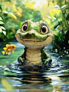 Hình Ảnh Con Cá Sấu Cute Làm Avt, Ảnh Đại Diện
