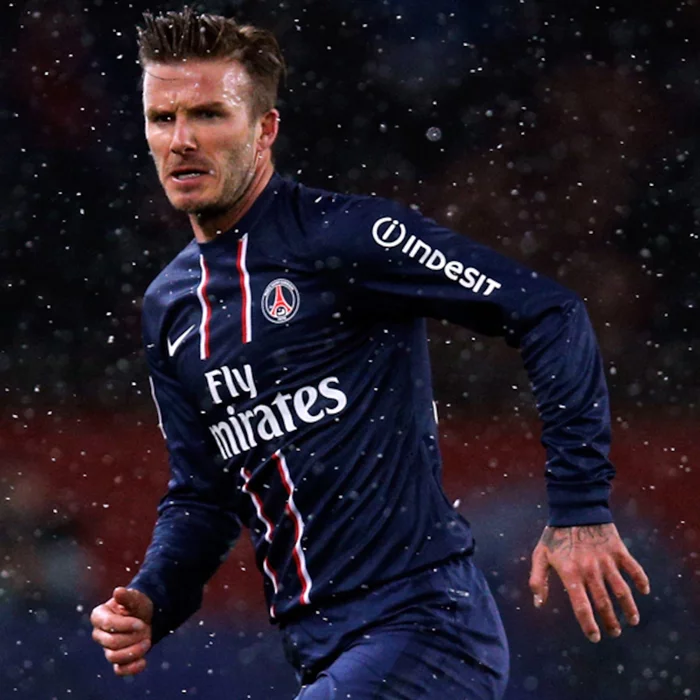 Hình ảnh Beckham tại PSG – minh chứng cho sức hút toàn cầu.