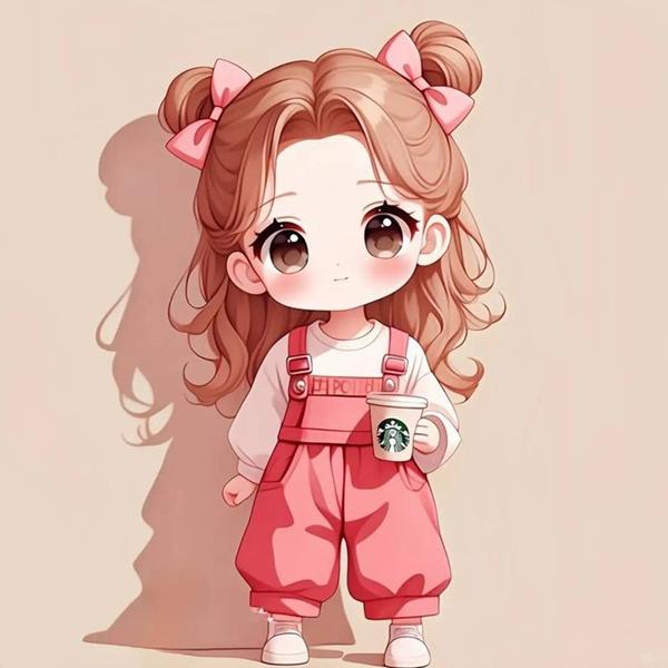 Hình chibi em bé gái ngây thơ 