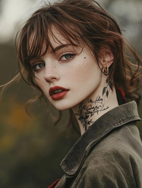 Ảnh gái châu Âu ánh mắt quyến rũ