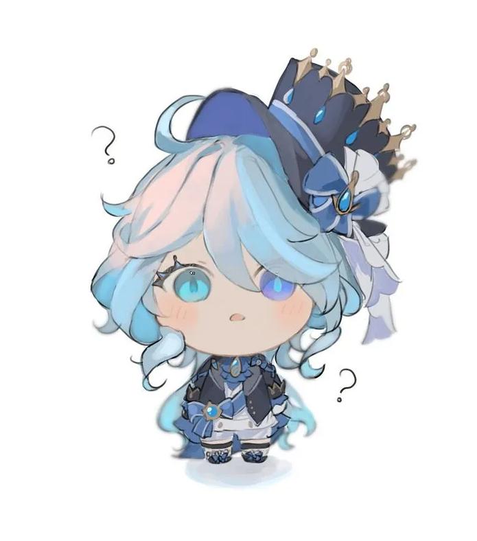 Ảnh Furina Chibi dễ thương