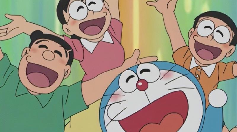 Hình gia đình anime doremon