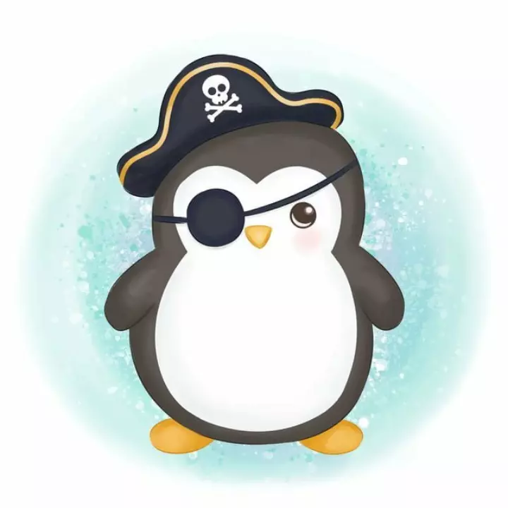 Cánh cụt cute chibi kèm phụ kiện