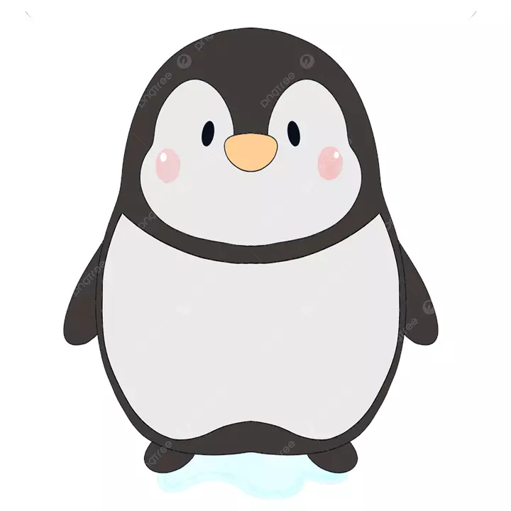 Ảnh Cánh cụt chibi đơn giản