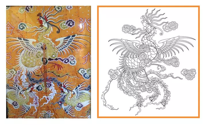 Ảnh con chim phượng hoàng trong văn hóa phương Đông