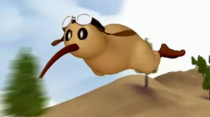 Hình Chim Kiwi Hoạt Hình
