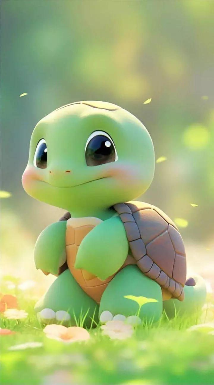 Hình Ảnh Con Rùa Chibi Hoạt Hình Đẹp, Dễ Thương Nhất
