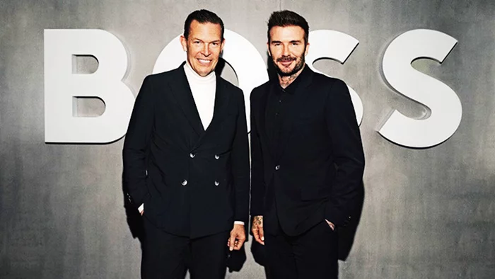 Hình ảnh đẹp của David Beckham trong các chiến dịch quảng cáo thời trang.