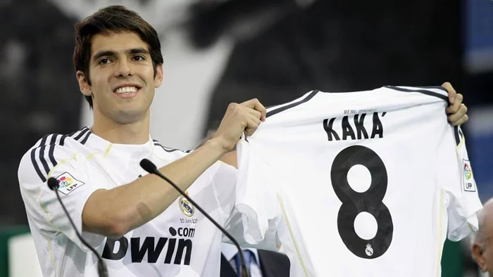 Ảnh của Kaká khi khoác áo Real Madrid