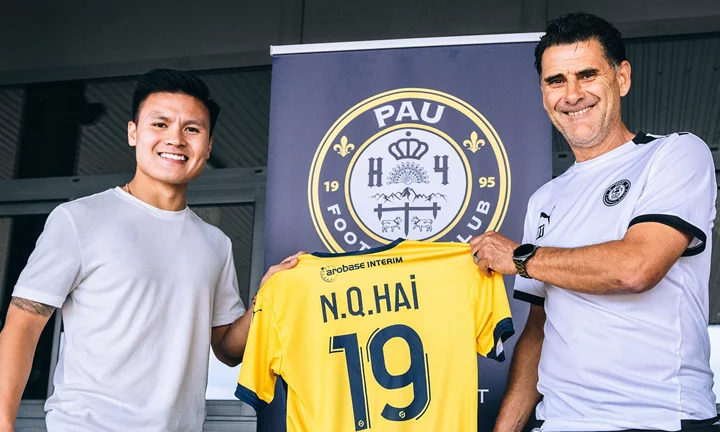 Ảnh Quang Hải tại Pau FC và những dấu ấn quốc tế