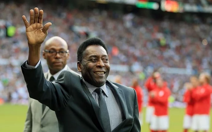 Hình ảnh vua bóng đá Pelé trong đời thường giản dị. 