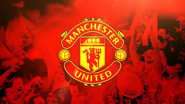Hình logo MU cách điệu, phối màu hiện đại. 