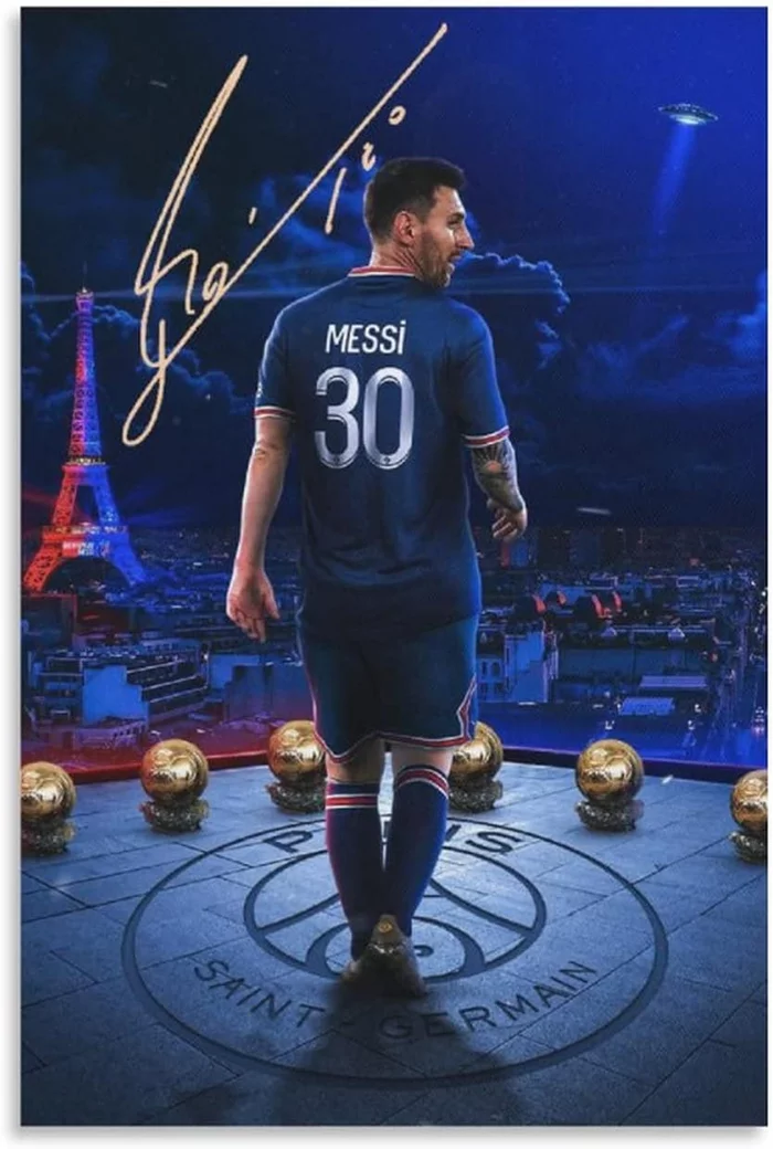 hình nền Messi PSG 4K cực chất