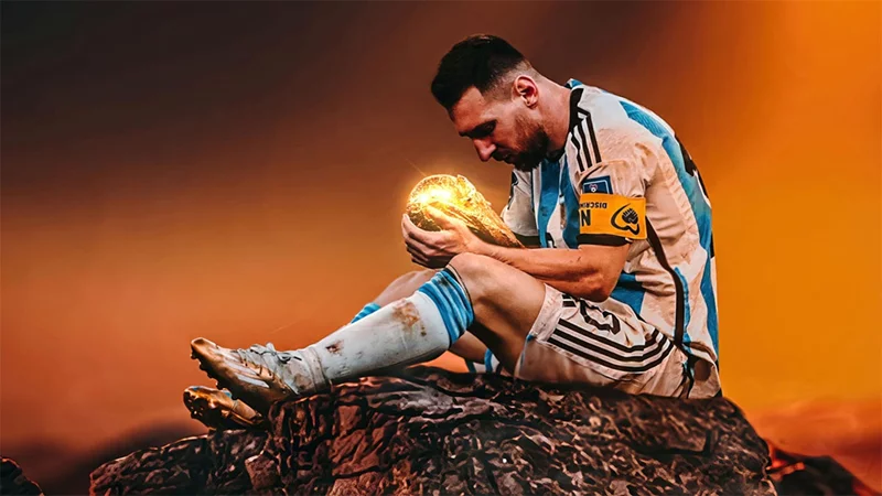 hình nền Messi WC 2022