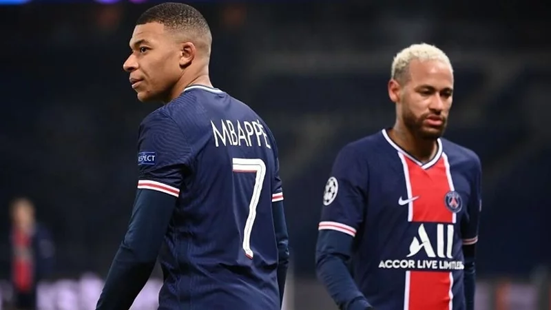 hình nền Neymar và Mbappé