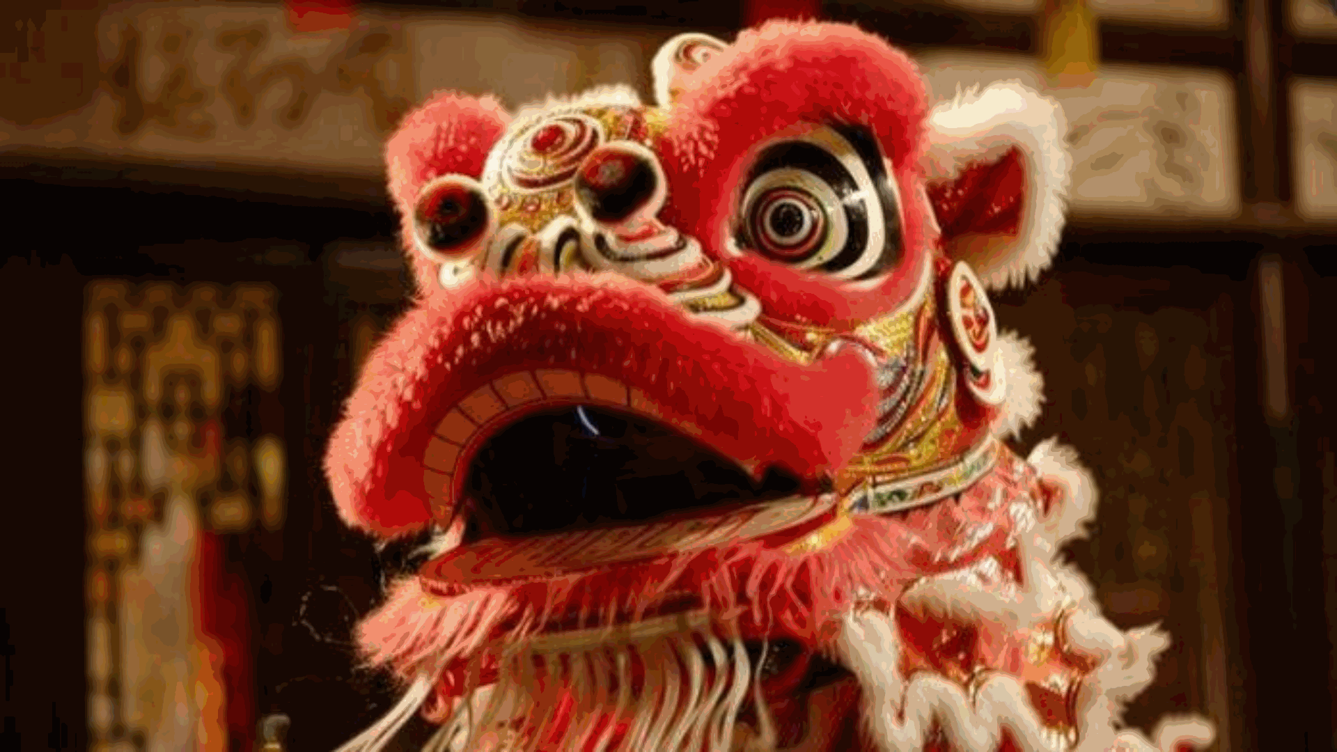 Ảnh nền dành cho máy tính ảnh lân sư rồng 