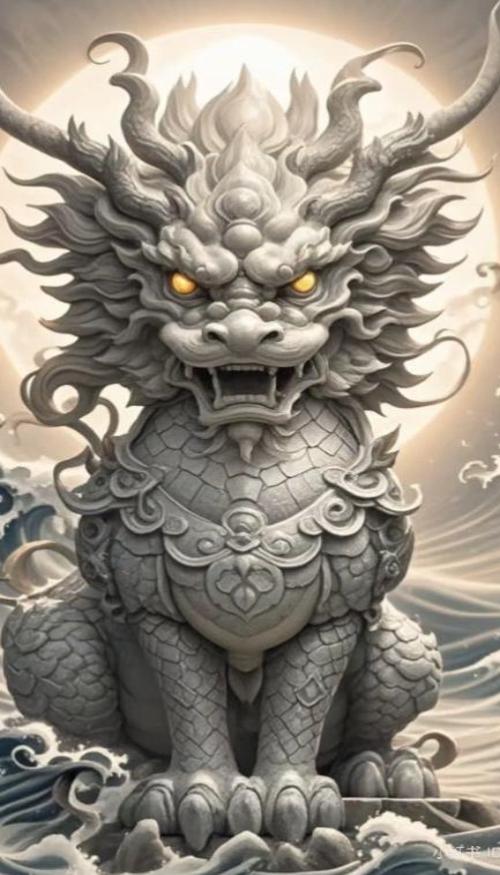 Hình nền lân sư rồng dành cho điện thoại
