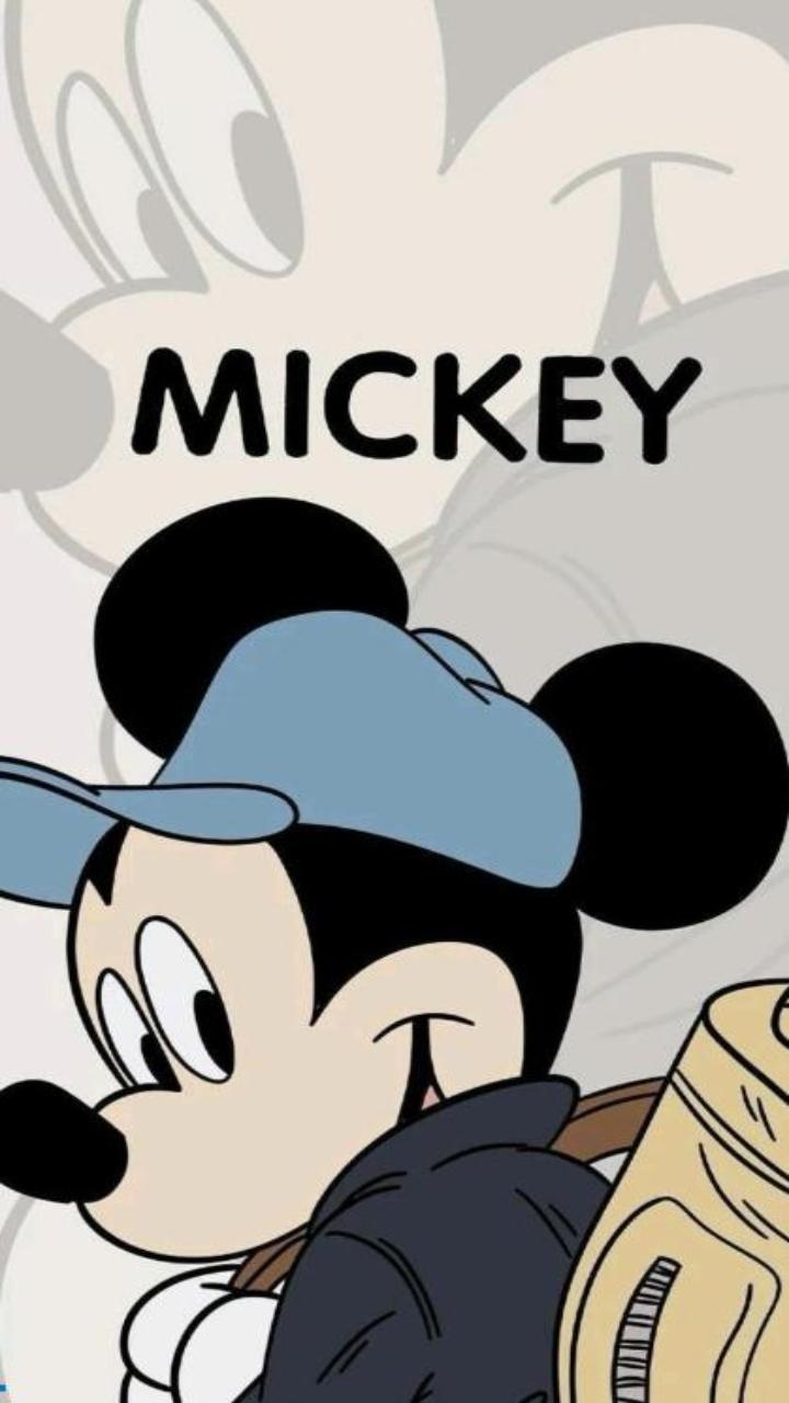 Ảnh nền chuột mickey cho điện thoại đáng yêu 