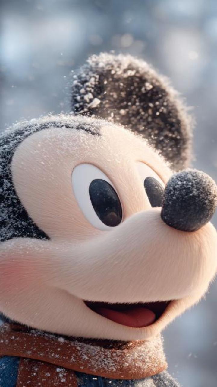 Ảnh nền chuột mickey cho điện thoại đáng yêu 