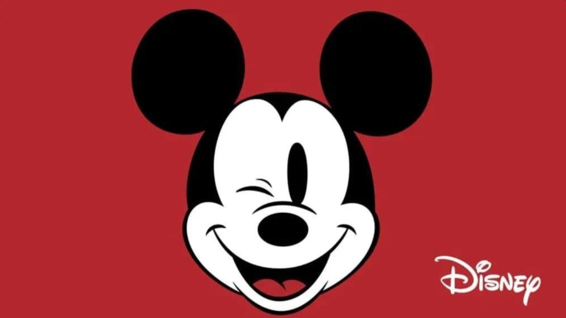 Chuột mickey ngộ nghĩnh hình nền máy tính 