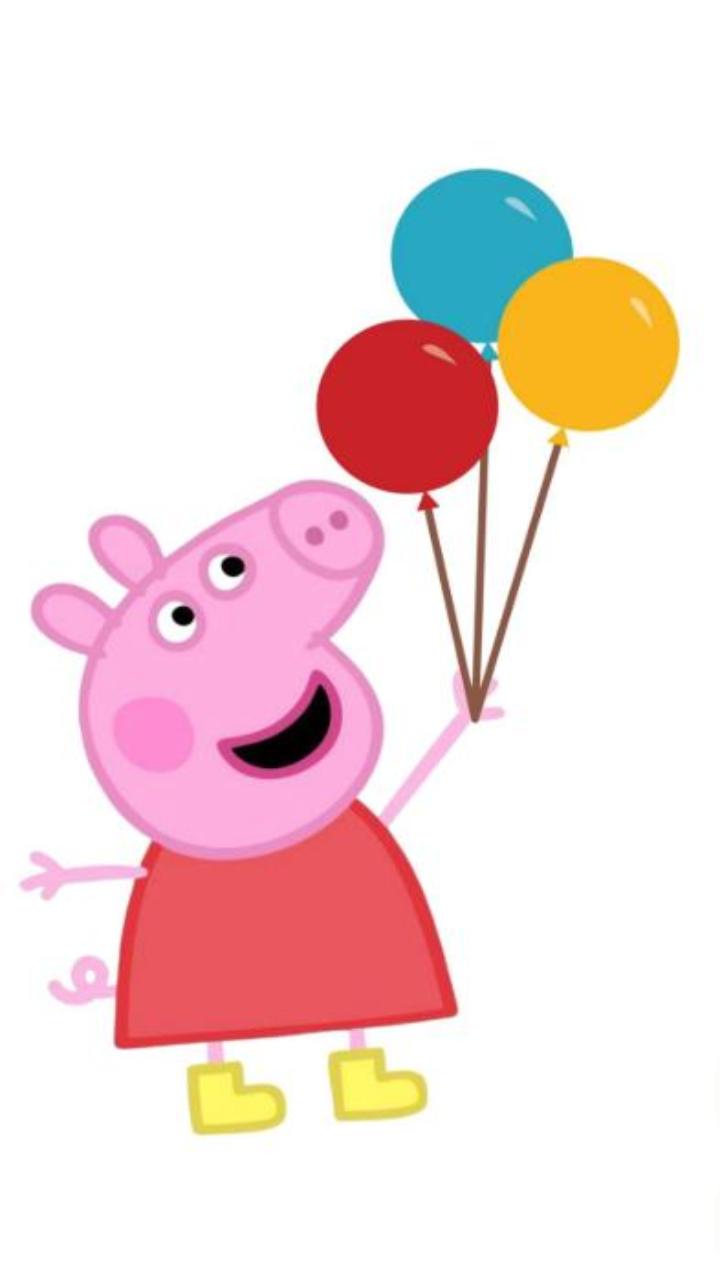Heo Peppa đáng yêu làm hình nền cho điện thoại cute 