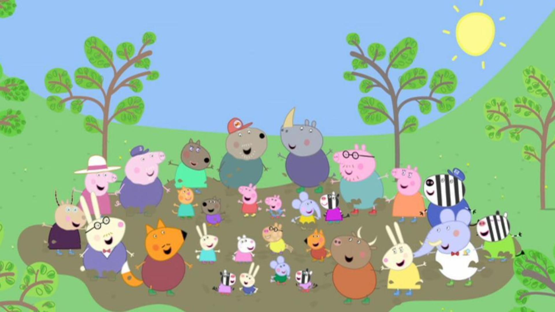 Heo Peppa làm hình nền máy tính hoàn toàn miễn phí 