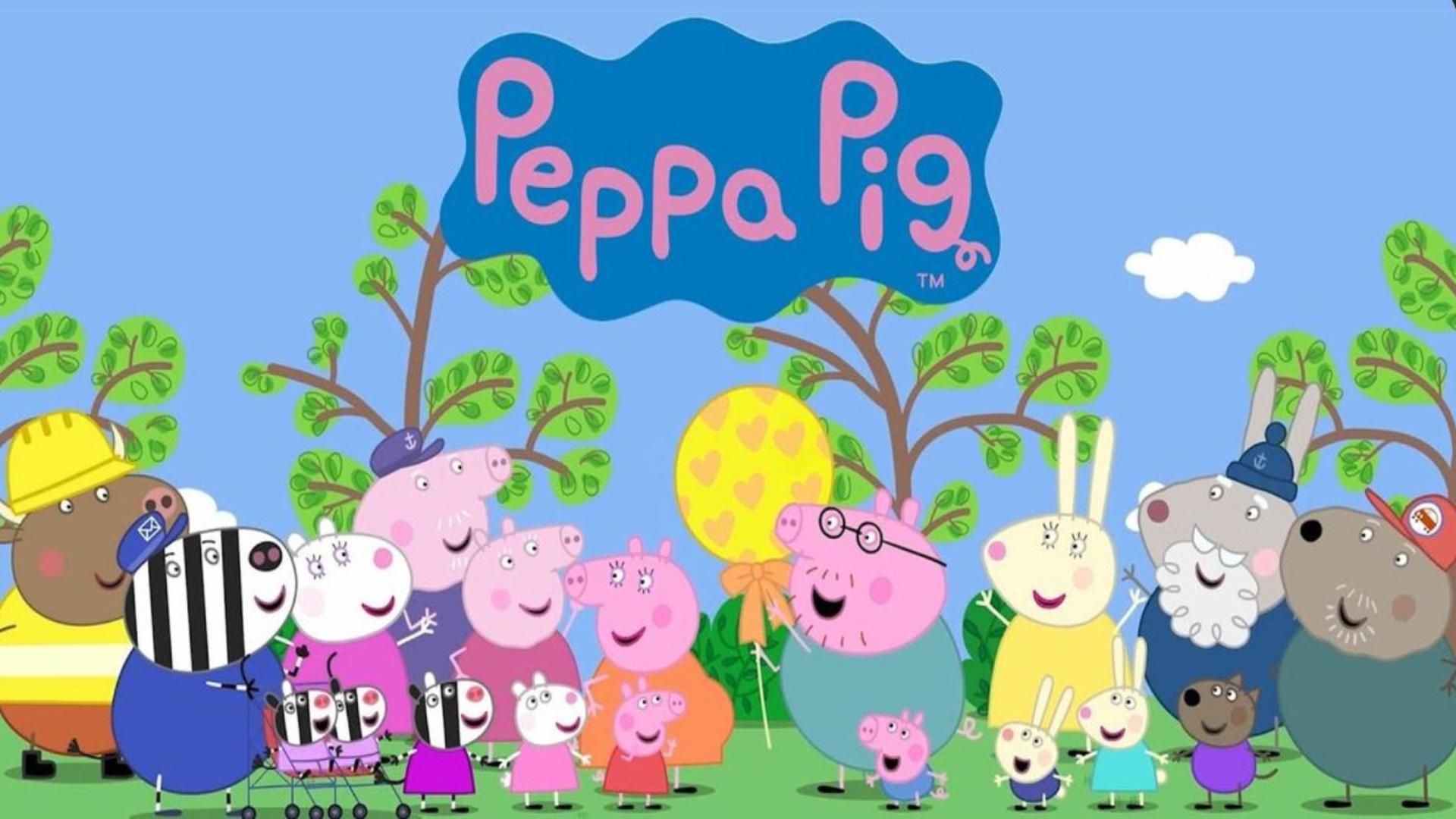 Heo Peppa làm hình nền máy tính hoàn toàn miễn phí 