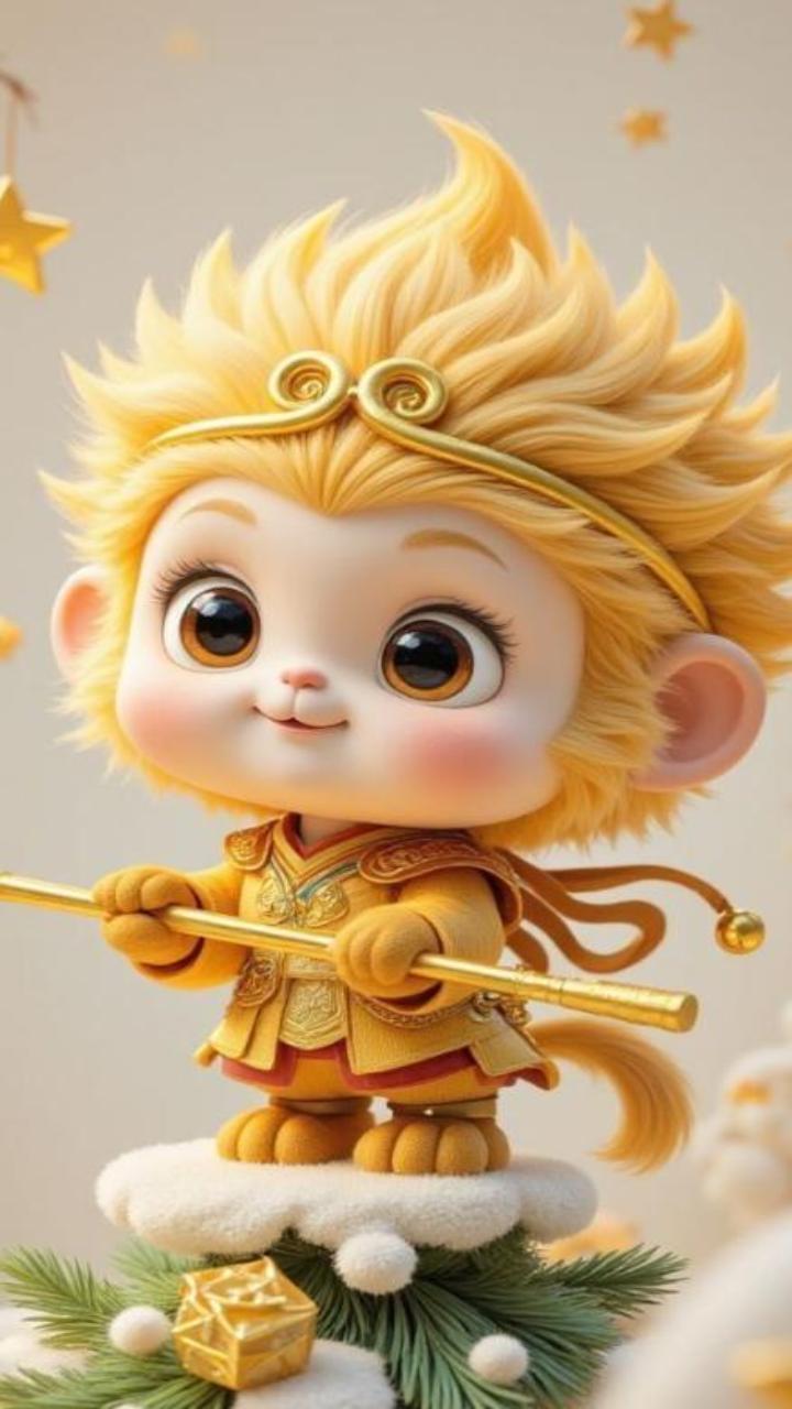 Hình nền điện thoại ảnh con khỉ 3d cực xịn xò, chuẩn 4K miễn phí 