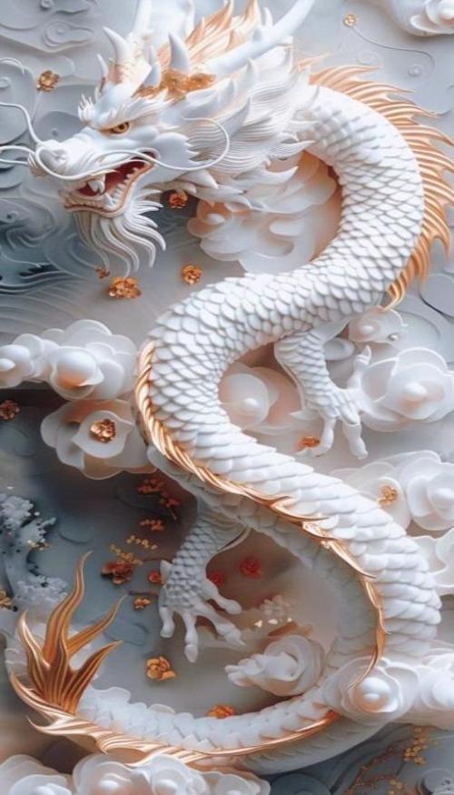 Hình nền điện thoại ảnh con rồng 3d cực đẹp cho điện thoại 