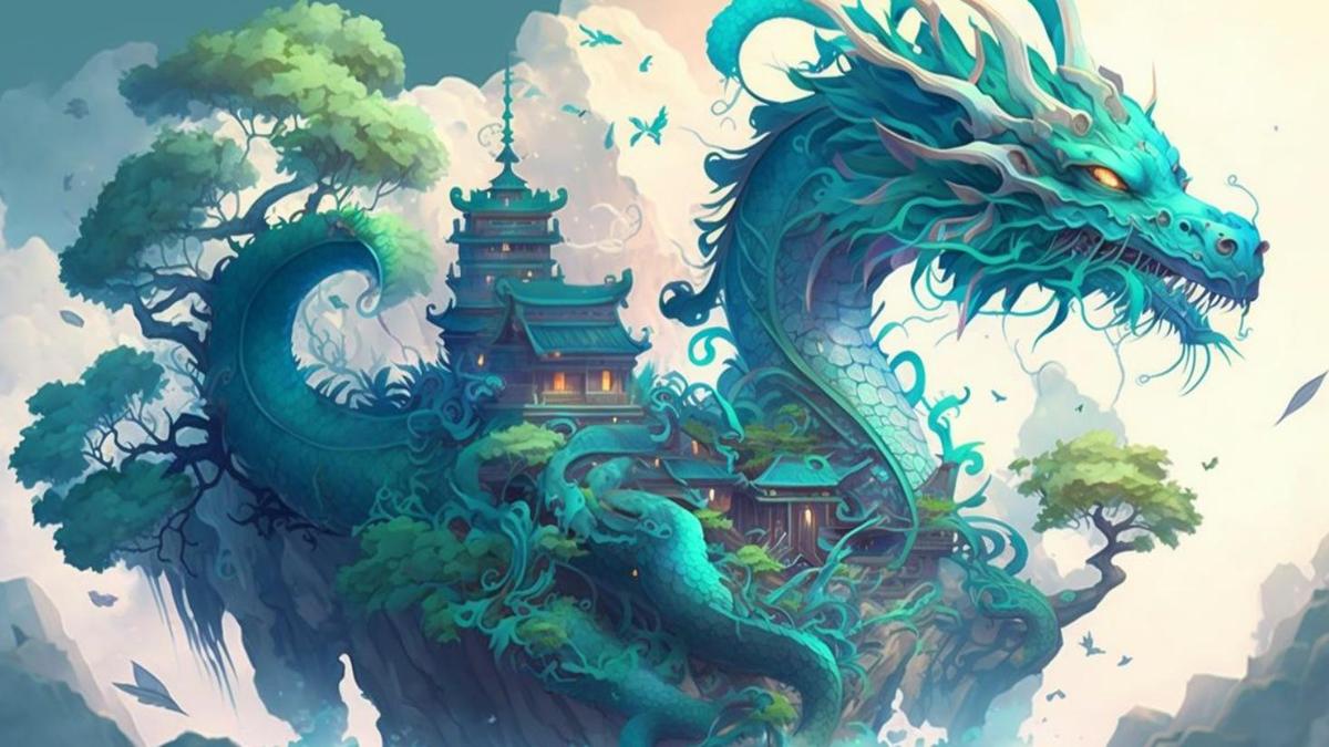 Ảnh rồng đẹp làm hình nền máy tính free 