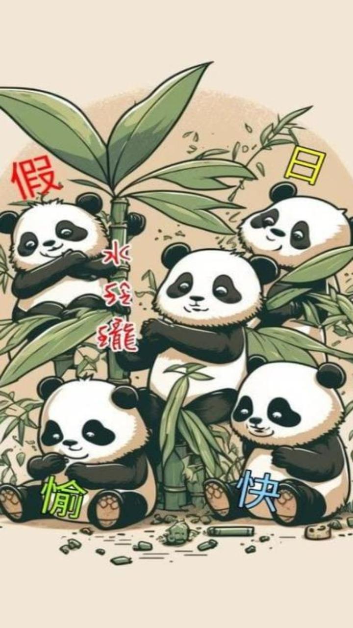 Ảnh gấu trúc hình nền đt đáng yêu
