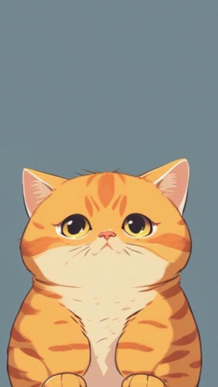 Hình nền ảnh mèo béo cute 
