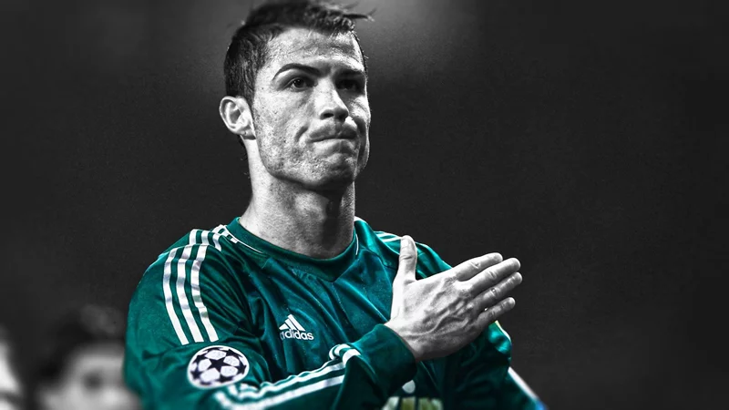 Hình nền Ronaldo cho máy tính cực ngầu khi thi đấu.