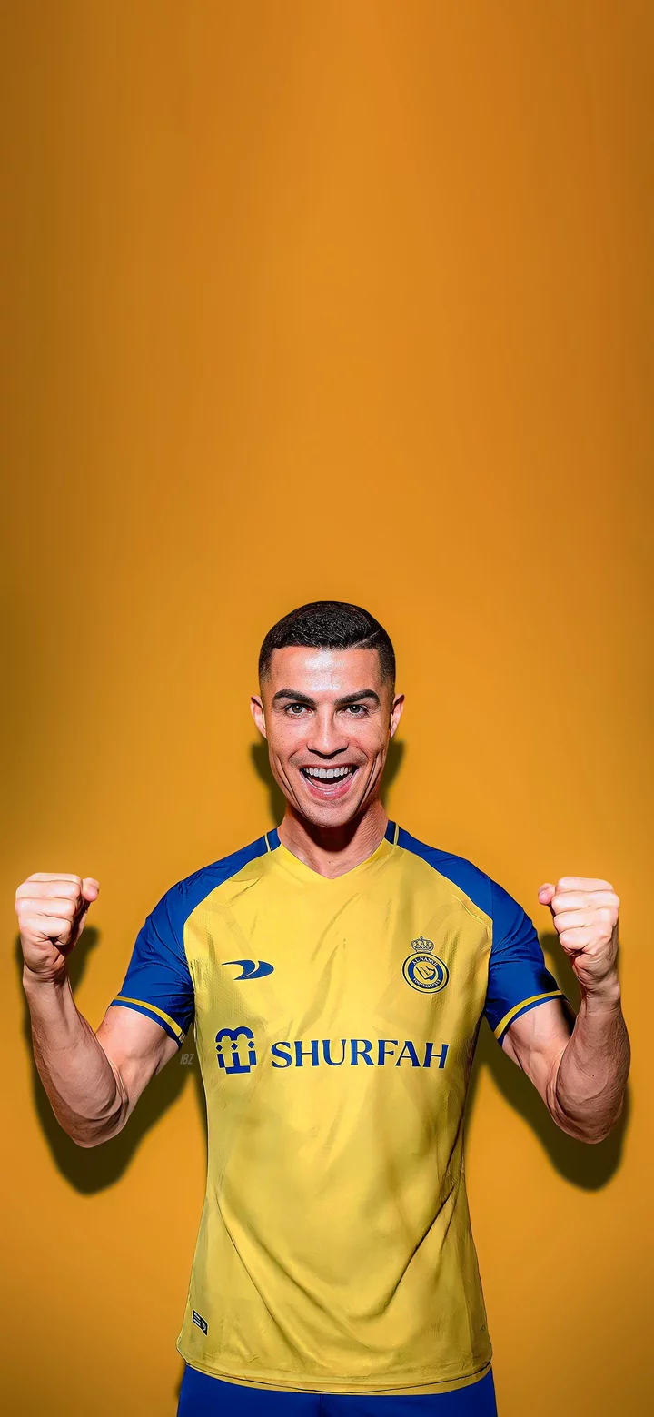 Hình nền Ronaldo cho điện thoại Al Nassr