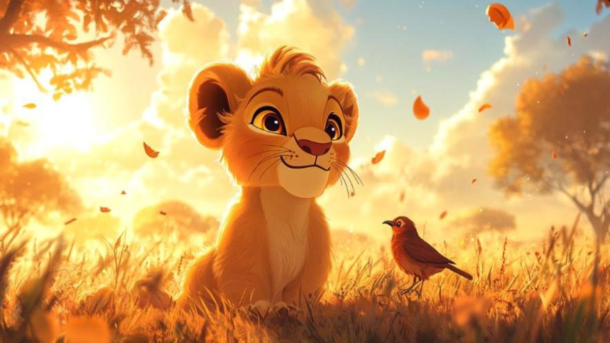 Hình nền sư tử cute miễn phí cho điện thoại, máy tính 