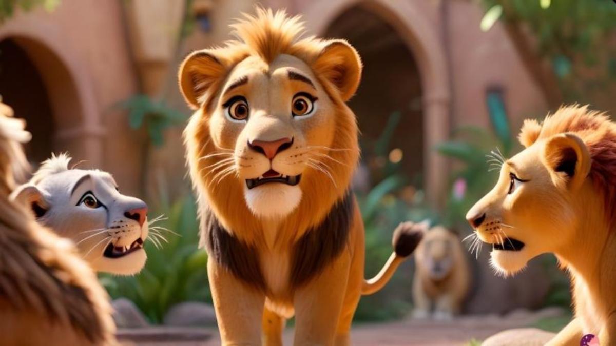 Hình nền sư tử cute miễn phí cho điện thoại, máy tính 