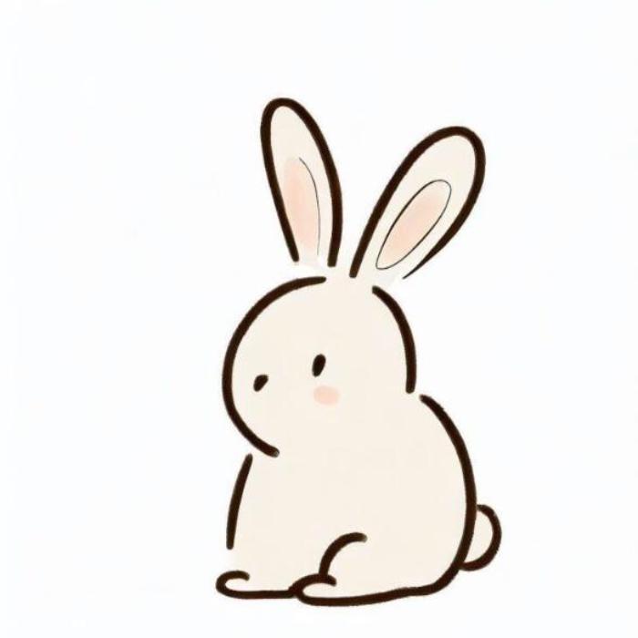 Hình vẽ thỏ chibi
