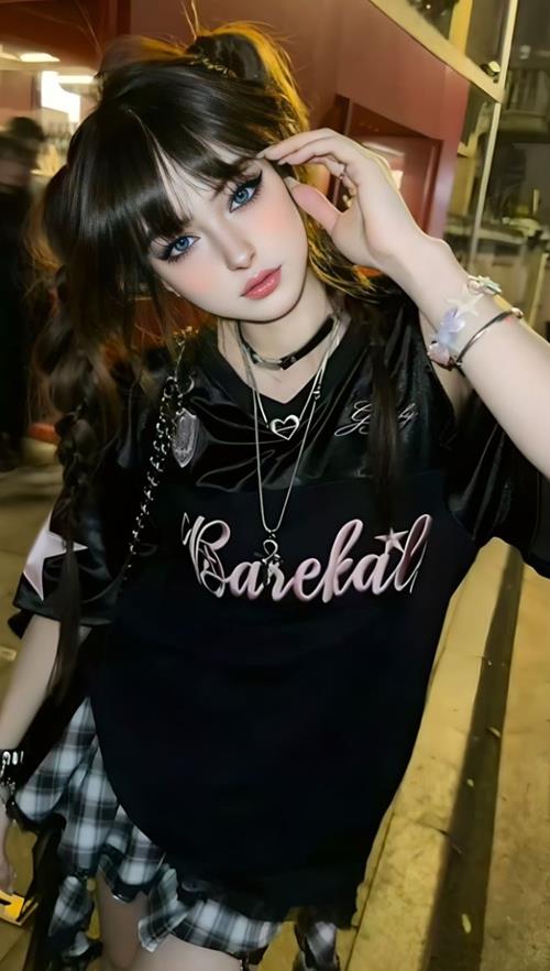 Hình nền cô gái ngầu cho tiktok siêu hot