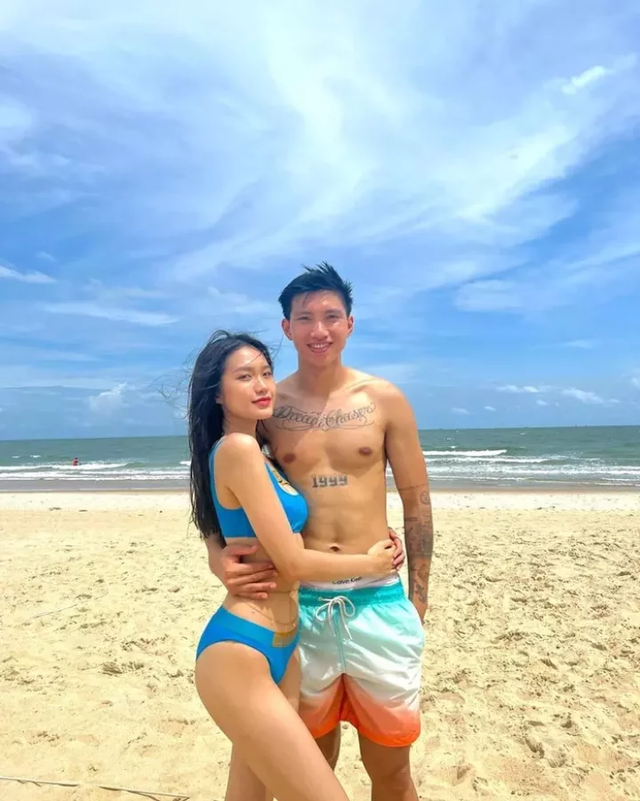 Những hình xăm của Đoàn Văn Hậu