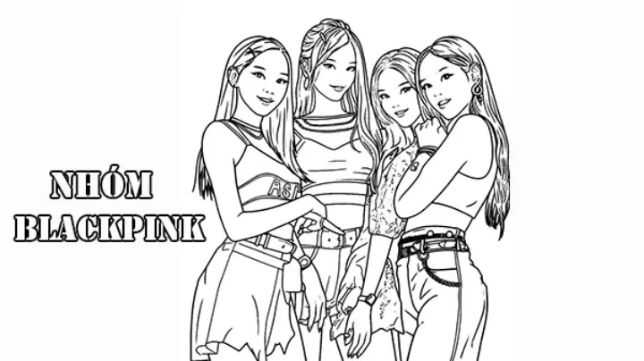 Tô màu BlackPink là gì? Vì sao bé nào cũng mê?