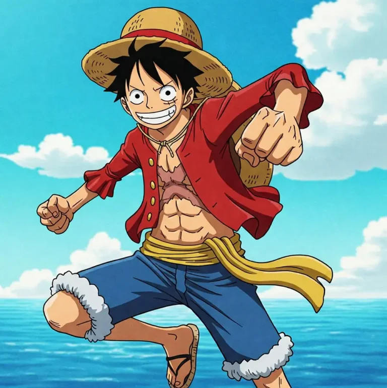 ảnh luffy đáng yêu trong anime