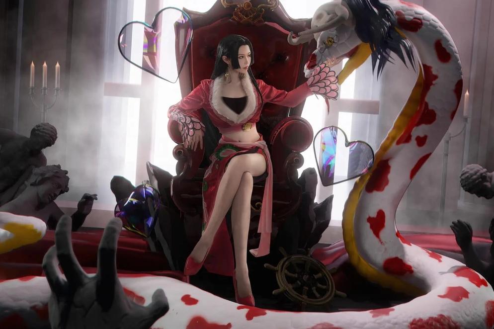 Ảnh cosplay Boa Hancock