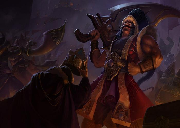 Ảnh Tryndamere Liên Minh Huyền Thoại