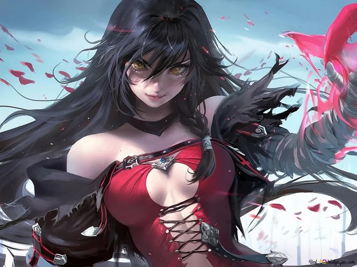 10228 Anime Tóc Nữ – Ảnh Anime Gái Xinh Tóc Ngắn, Dài, Đen Trắng