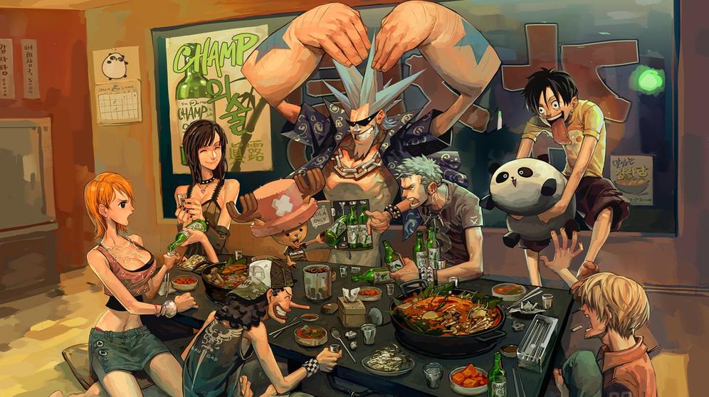 Hình nền băng Hải Tặc Mũ Rơm