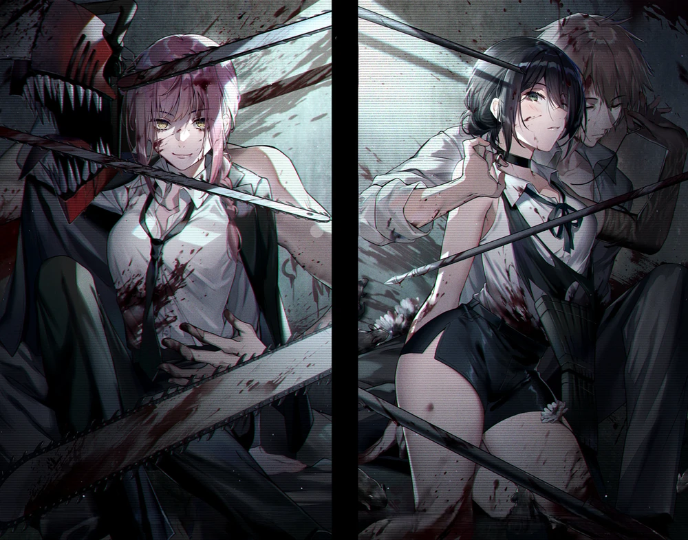Ảnh Chainsaw Man ngầu nhất