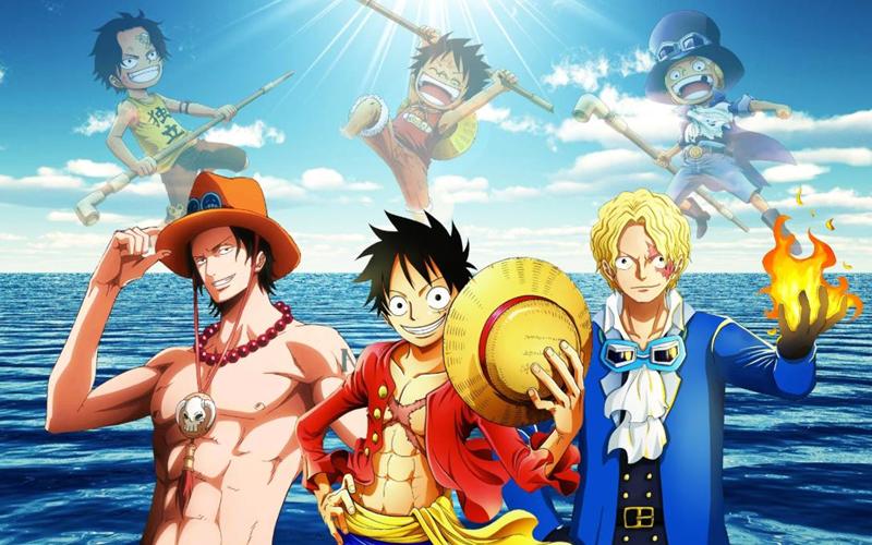 Ảnh Luffy, Ace và Sabo