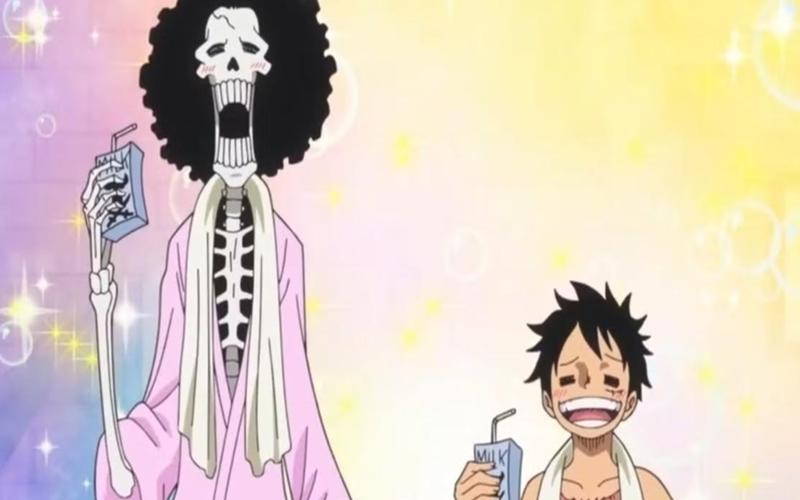 Ảnh Luffy và Brook